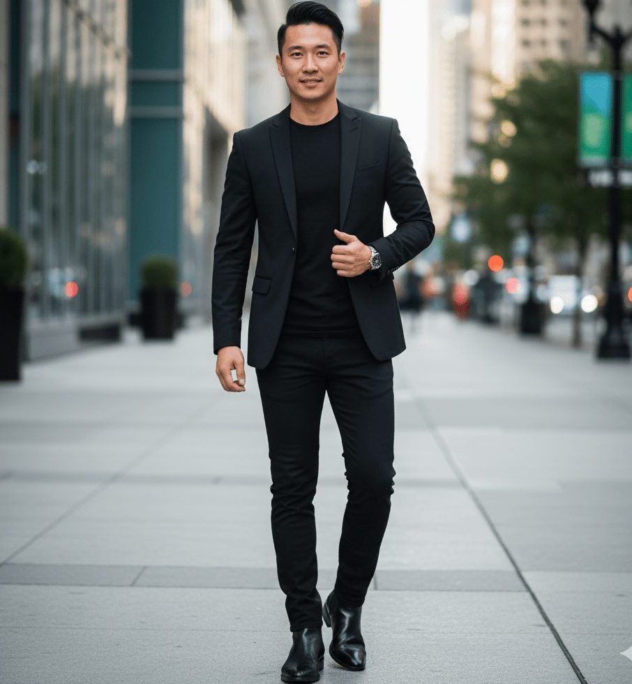 大人の男性の実写風画像